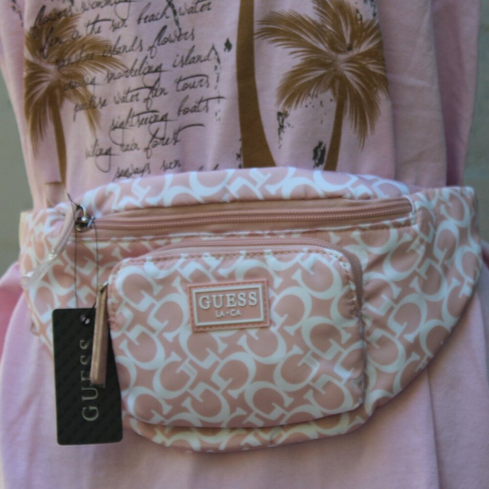 GUESS  Logo Tape Fanny Pack